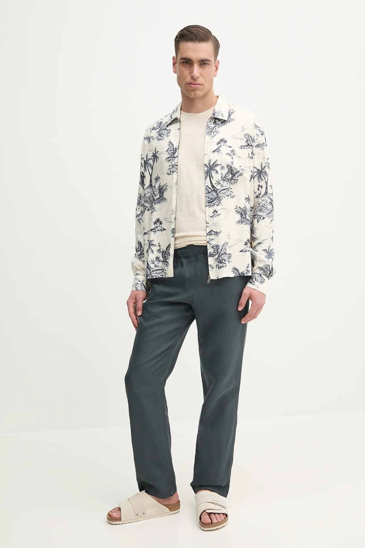 

Льняные брюки Zadig&Voltaire, серый
