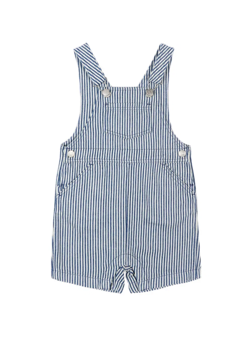 Полосатые комбинезоны Petit Bateau, синий