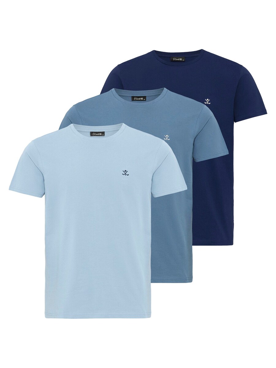 

Рубашка Cool Hill, цвет Sky blue/Light blue/Dark blue