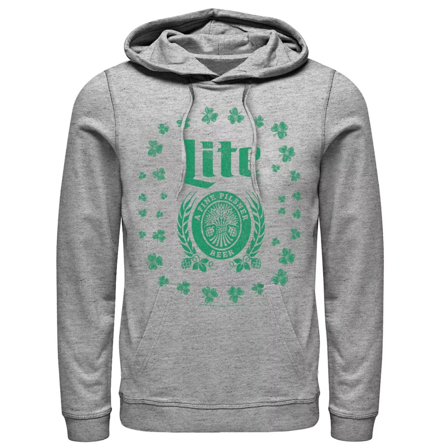 

Мужская худи Miller Lite Shamrock Crest Licensed Character