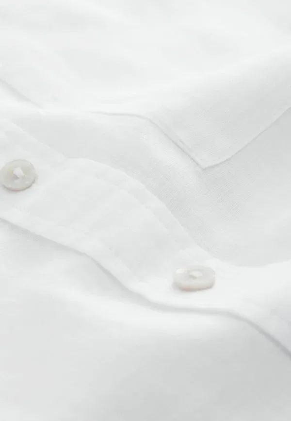 Блуза Next, модель Button down, белый — фото 2
