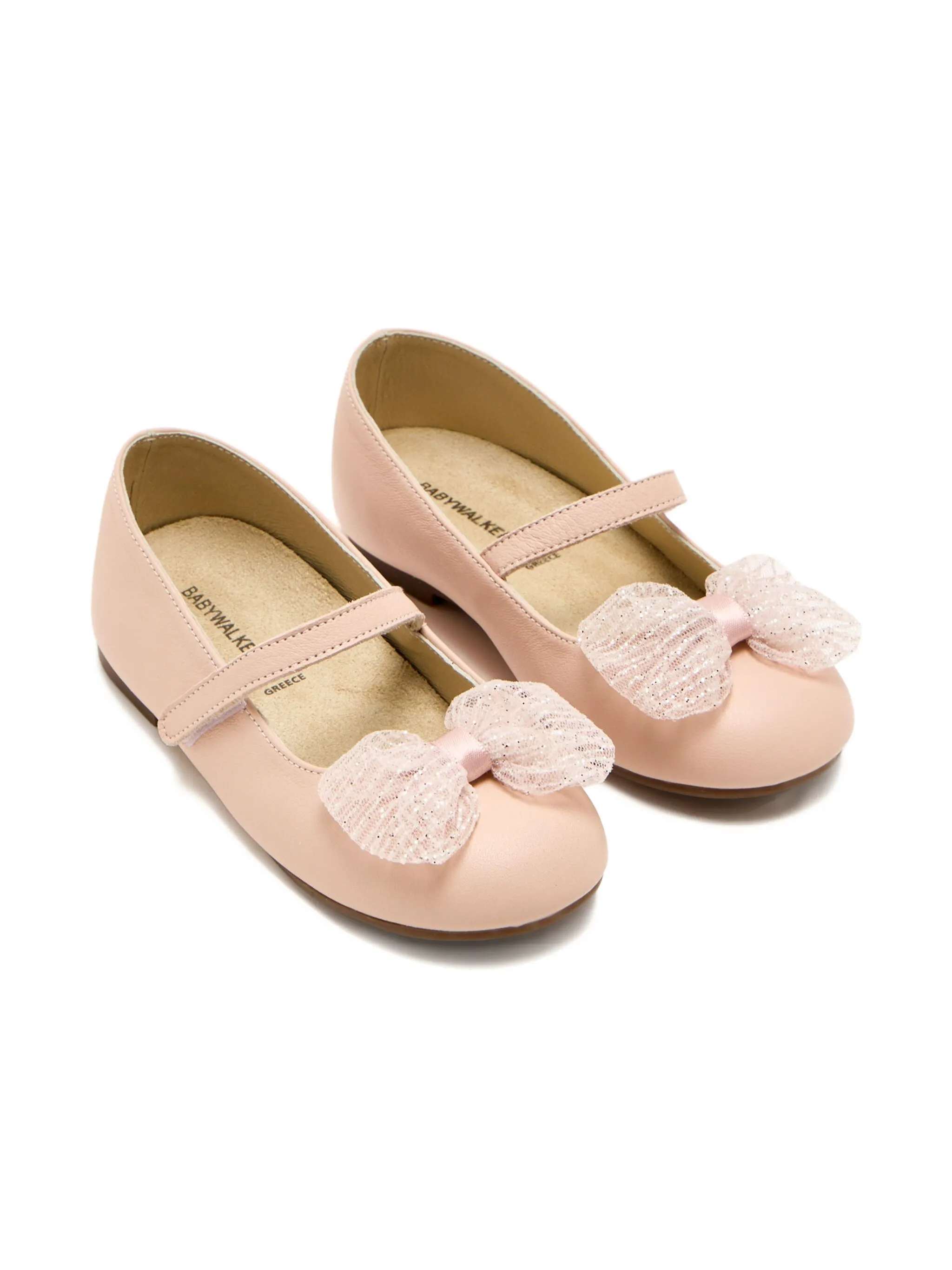 

Балетки с бантом Babywalker, розовый