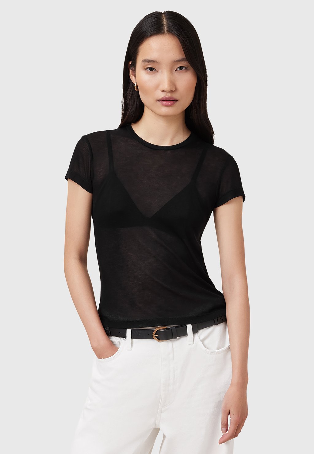

Базовая футболка JUNE TEE AllSaints, черный