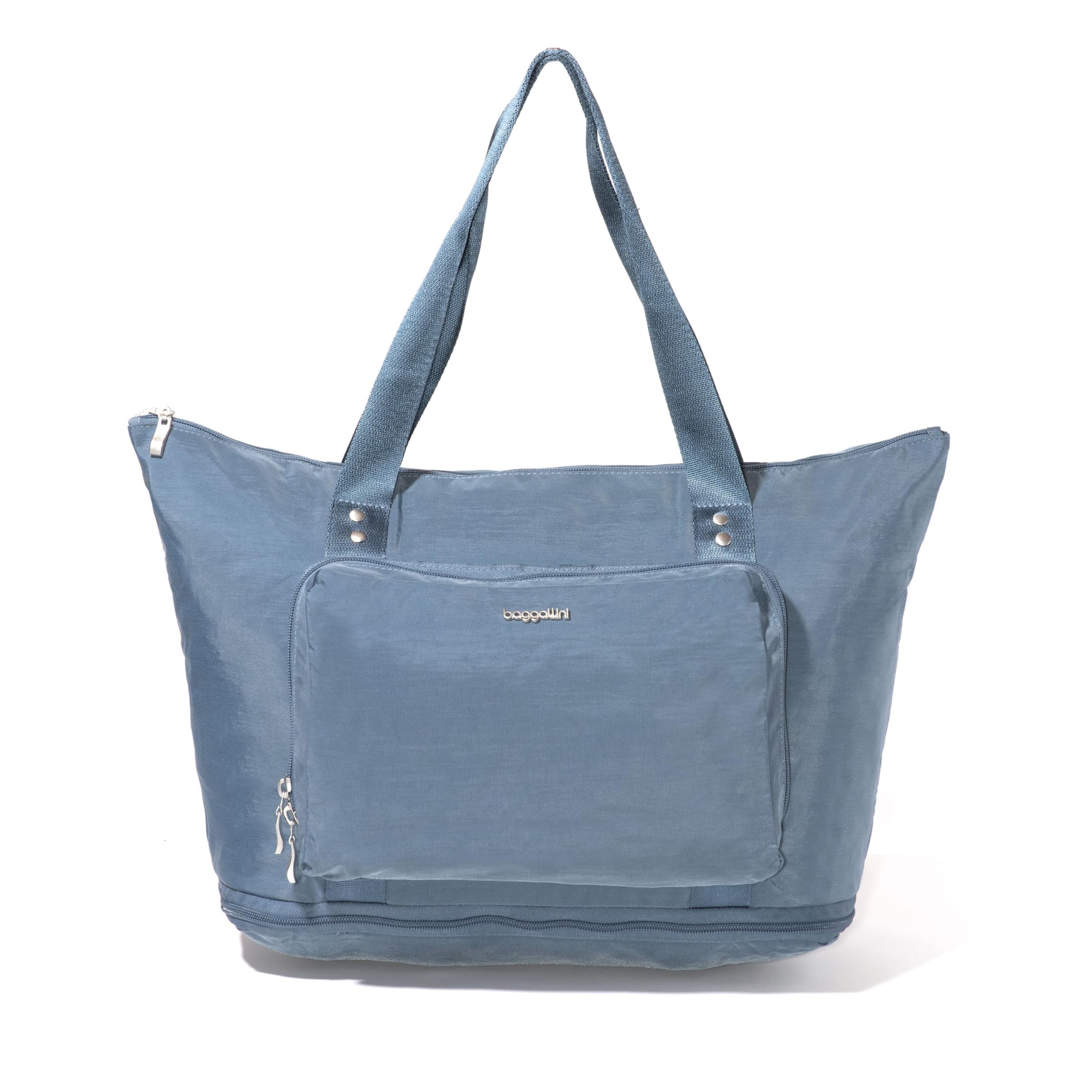 

Сумка-тоут Baggallini Carryall Expandable Packable Tote, цвет Mist