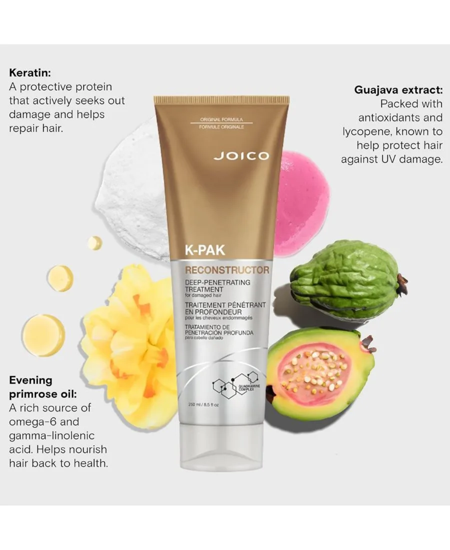 Joico K-PAK Reconstructor - средство для глубокого проникновения, 8,5 унций — фото 3