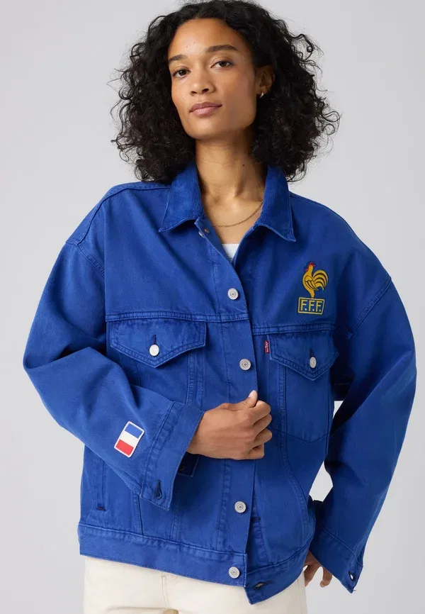 Куртка джинсовая trucker Levi's, синяя — фото 4