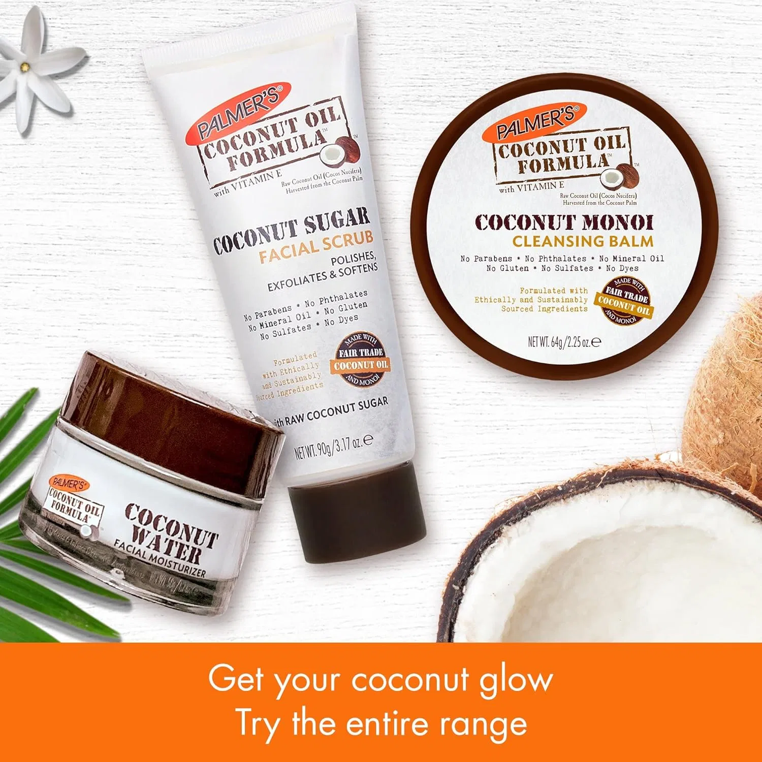 Крем для лица Palmer's — Очищающий бальзам для лица Coconut Oil, 64 г — фото 4