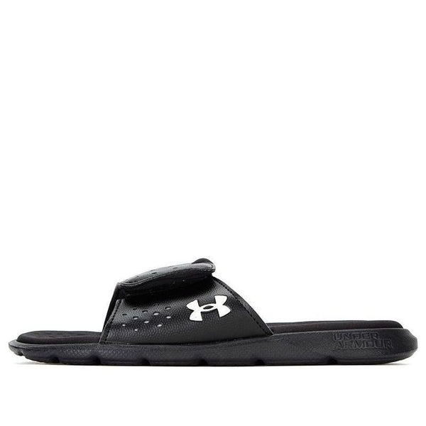 Тапочки ignite 7 slide 'black white' Under Armour, черный