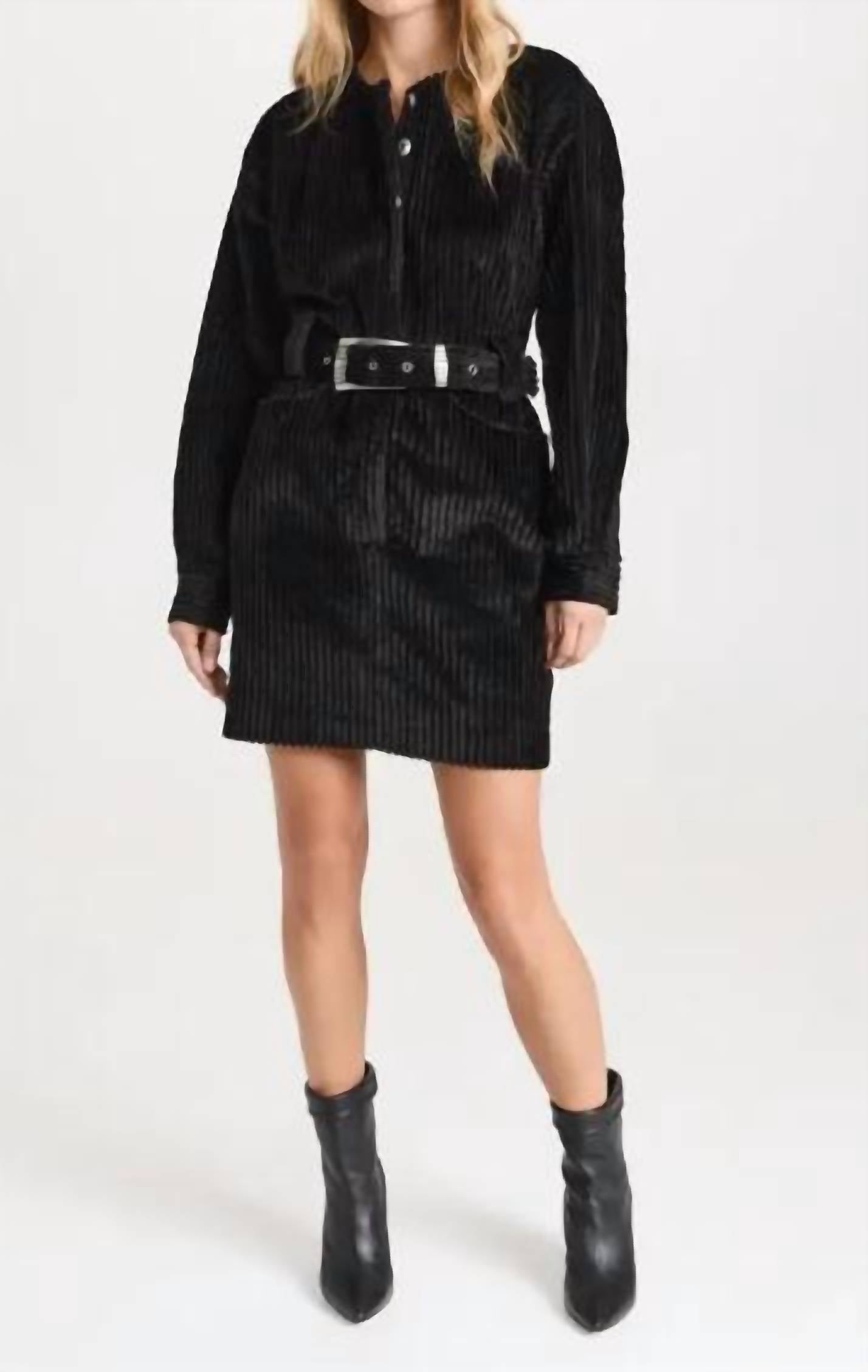 

Платье Laurent Corduroy в цвете Black Licorice ALIX OF BOHEMIA
