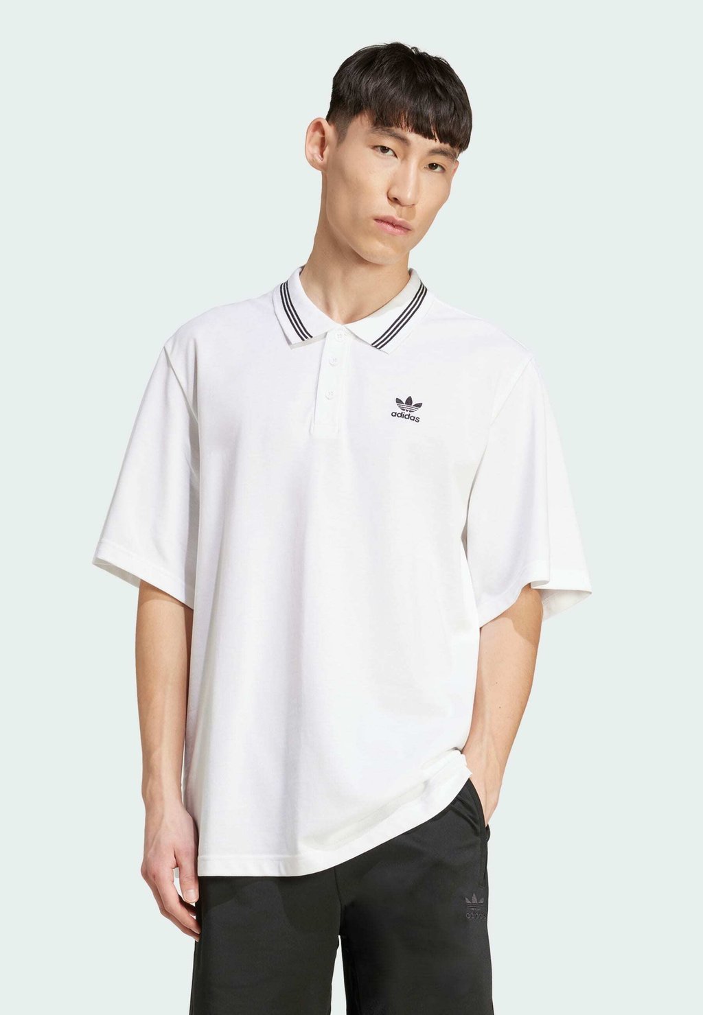 

Рубашка поло LOOSE Adidas Originals, белый