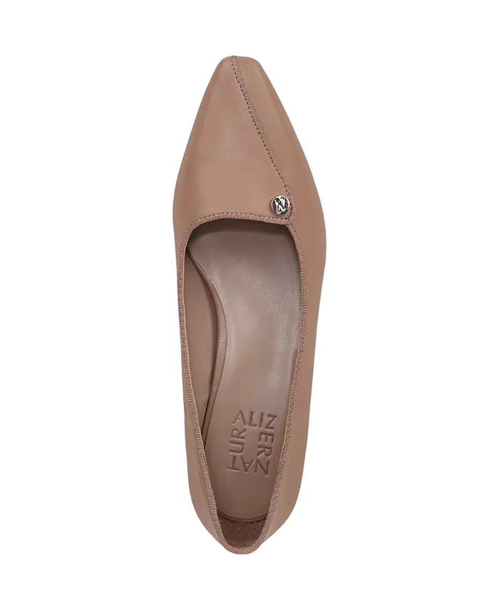 Женские туфли-лодочки Georgia на низком каблуке Naturalizer, коричневый — фото 4