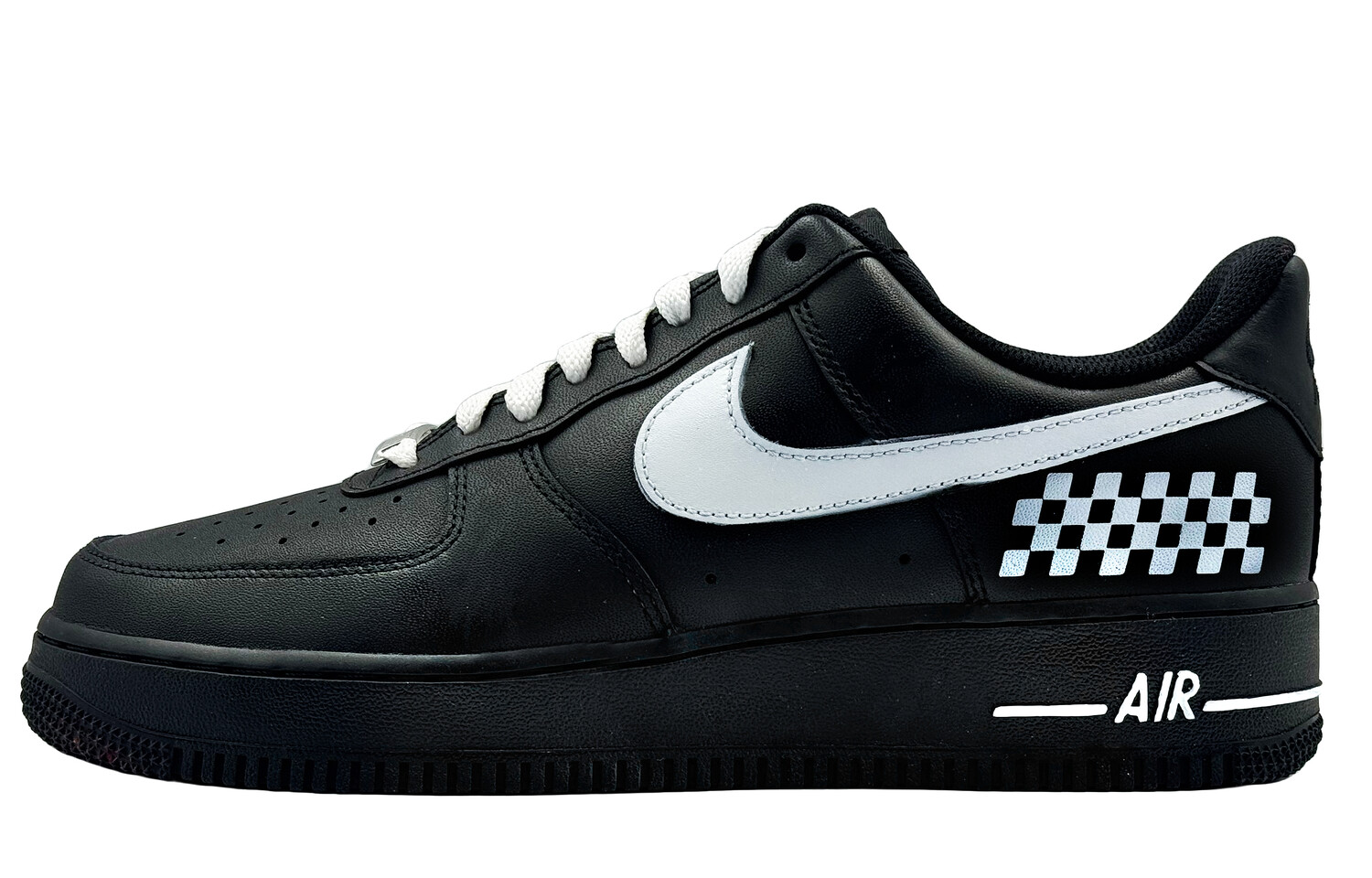 

Кроссовки Nike Air Force 1 Skateboard Shoes Unisex Low-Top Black, белый