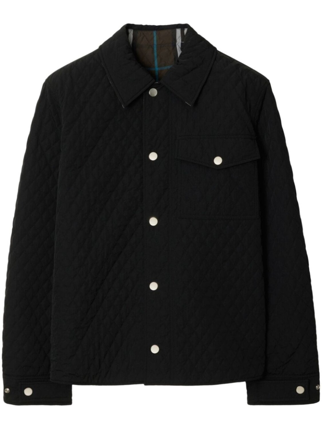 

Burberry стеганая куртка, черный