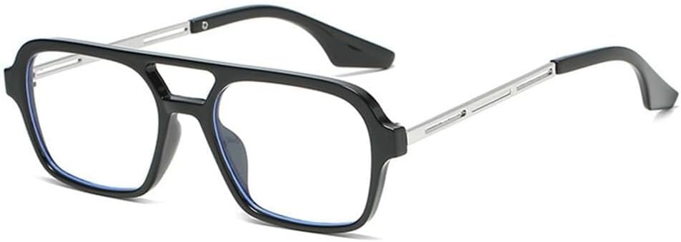 

Солнцезащитные очки Double Bridges для женщин и мужчин с защитной пленкой Ocean Film UV400 для занятий спортом на открытом воздухе: бег и езда на велосипеде Generic, Black Clear