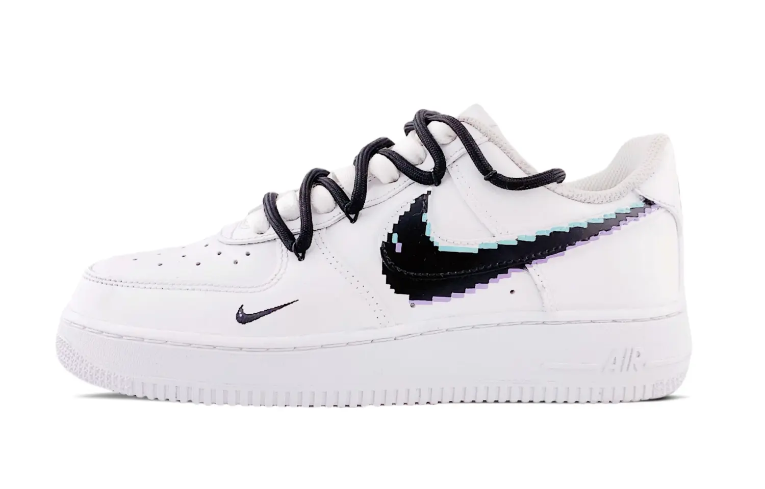 

Кроссовки Air Force 1 для скейтбординга, унисекс, низкие, черный/белый Nike