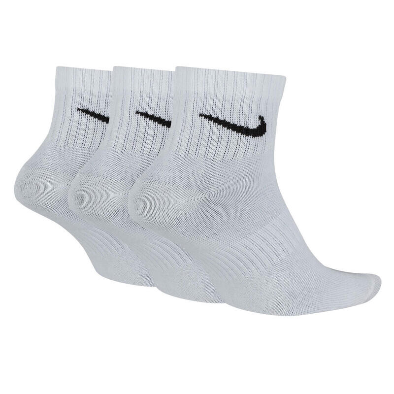 Носки унисекс, набор из 3 шт., на каждый день, легкие, не показываются NIKE, цвет weiss — фото 2