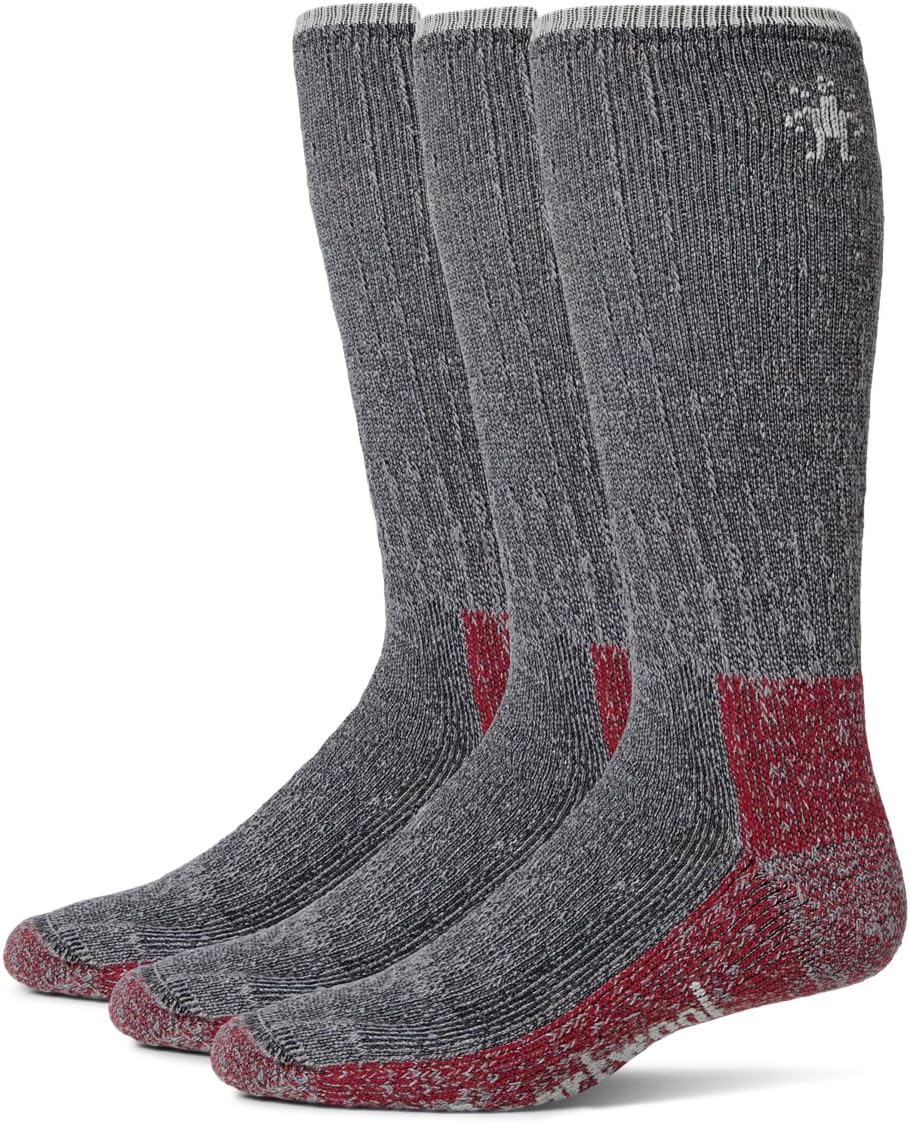 

Носки Smartwool Mountaineer Classic Edition Maximum Cushion 2nd Cut Crew Socks 3pk, черный