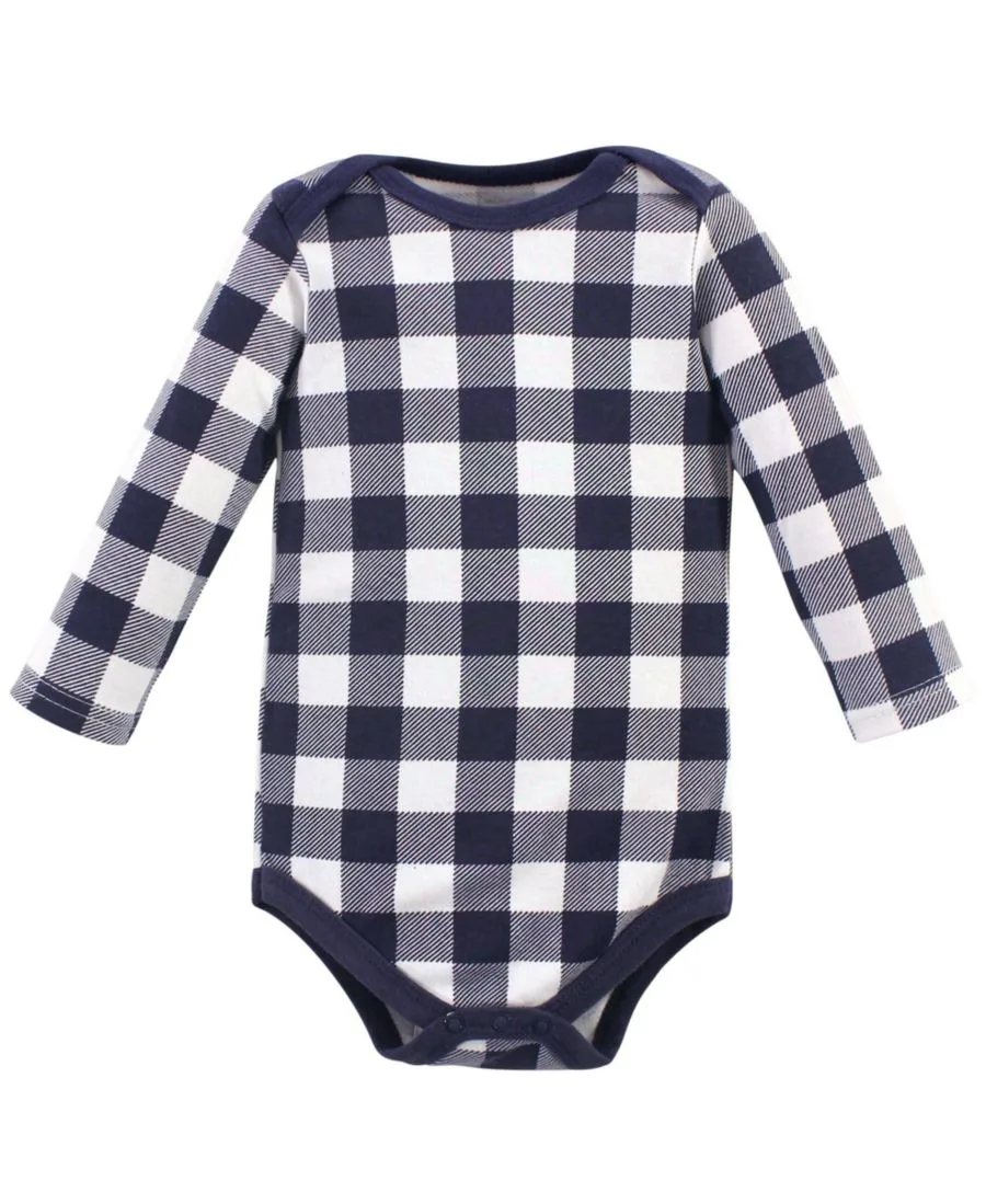 Коллекция из пяти хлопковых боди с длинными рукавами Hudson Baby, Polar Bear — фото 3