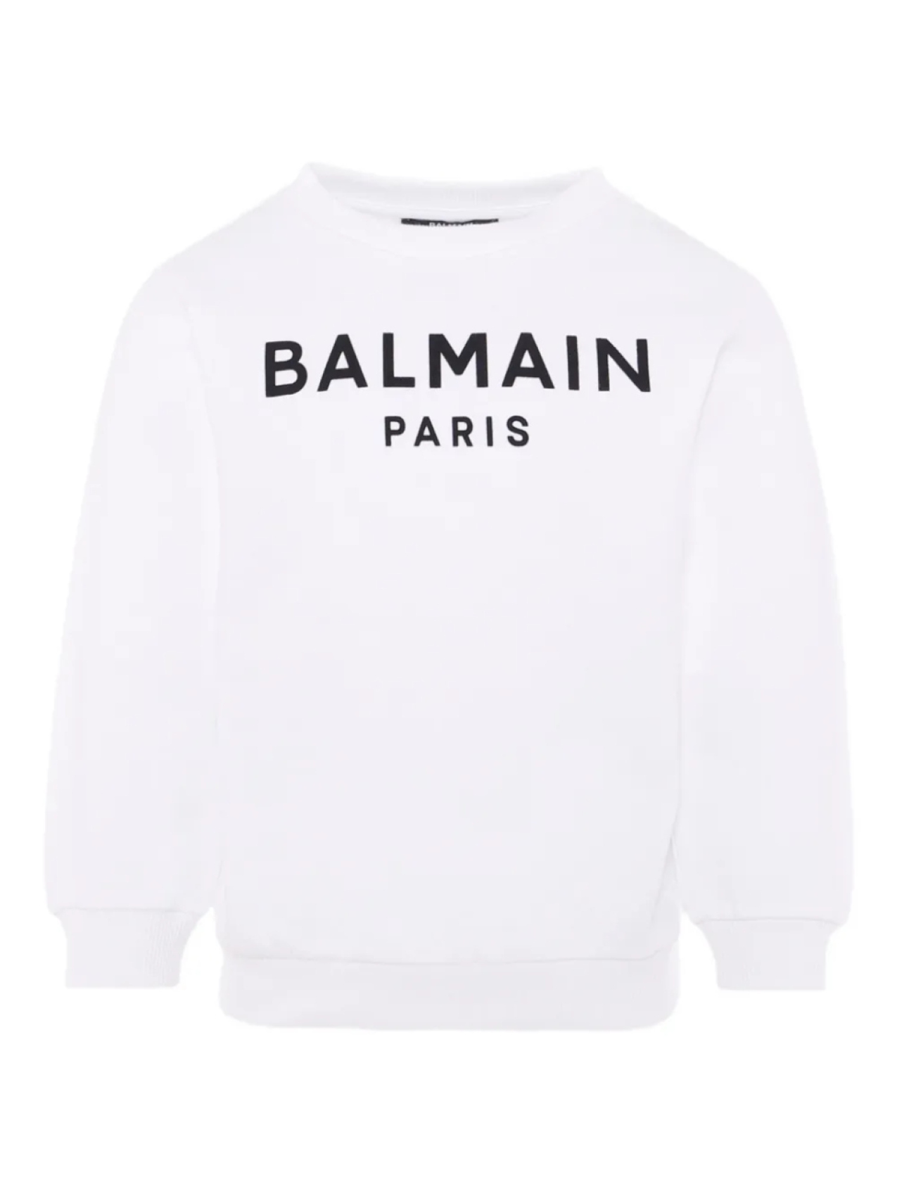 

Толстовка с логотипом Balmain Kids, белый