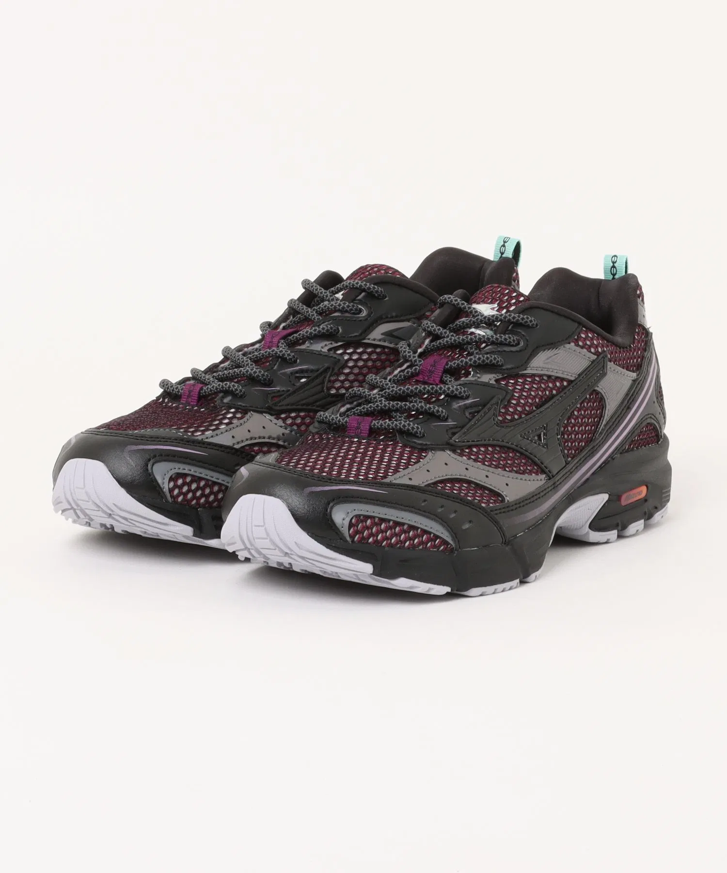 Мужские кроссовки MXR MIZUNO широкие для бега чёрные