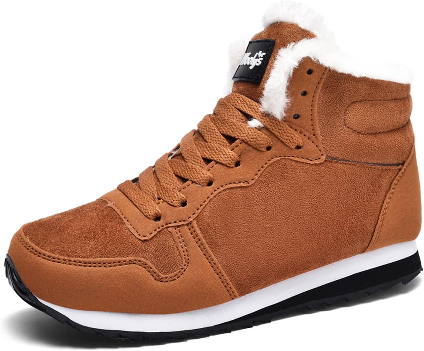 

Мужские зимние зимние ботинки для улицы, противоскользящие, утепленные рабочие ботинки Asifn, желтый