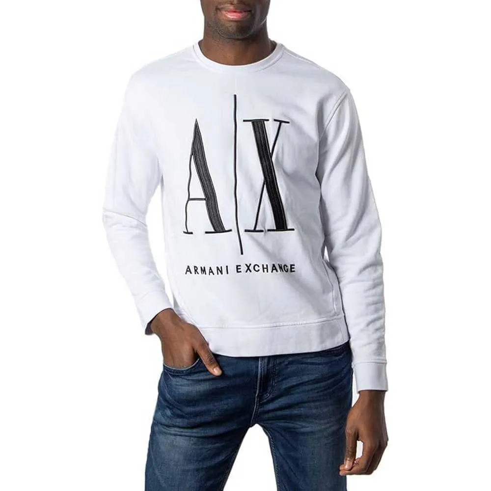 

Толстовка Armani Exchange 8NZMPA, белый