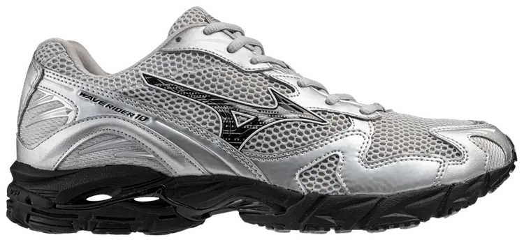 

Кроссовки Mizuno Wave Rider 10, серебряный