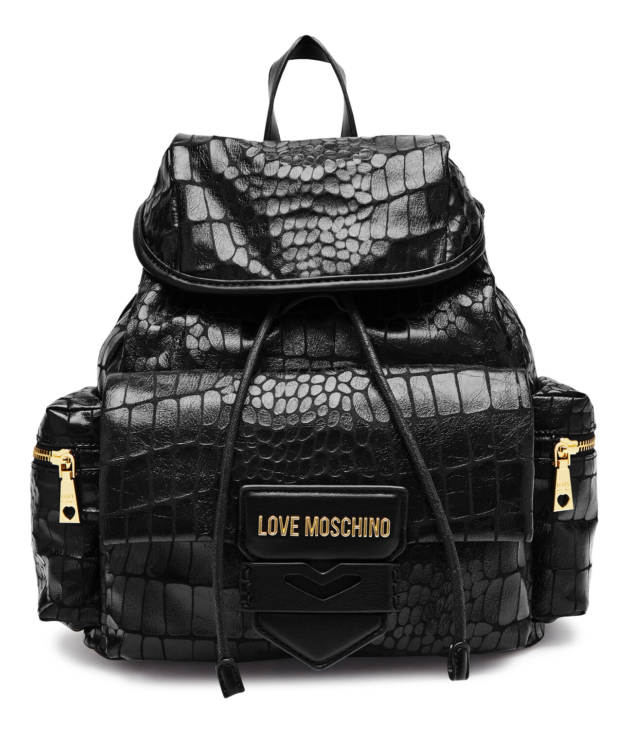 

Рюкзак Love Moschino CROCO, черный