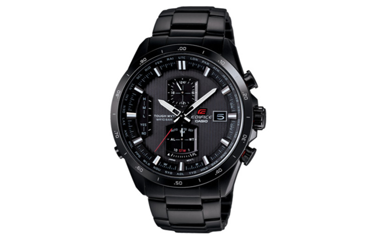 

CASIO Часы Men EDIFICE Black Watch EQW-A1110DC-1A, Black Dial