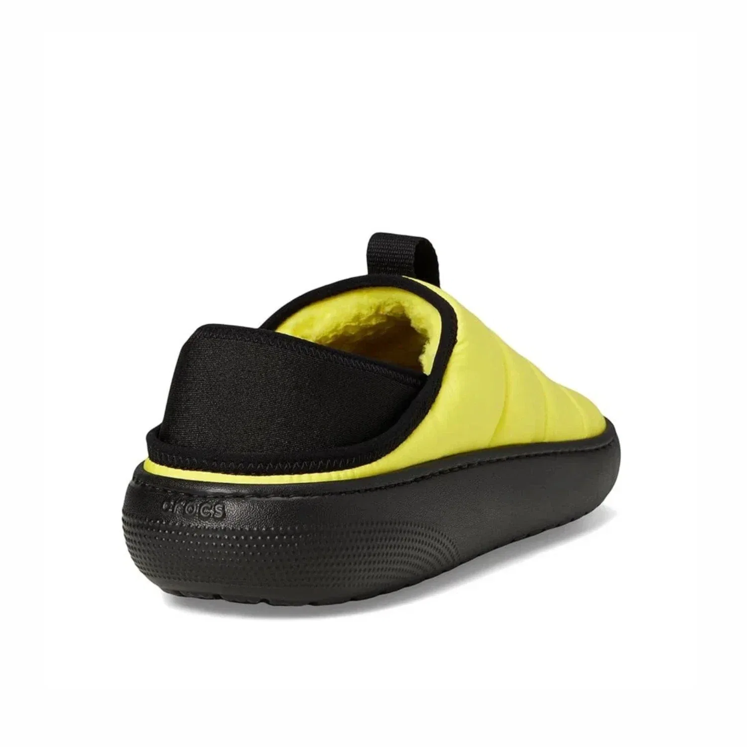 Мужские удобные тапочки Crocs Classic Puff 210706-77K, желтые, модель KFC704 — фото 3