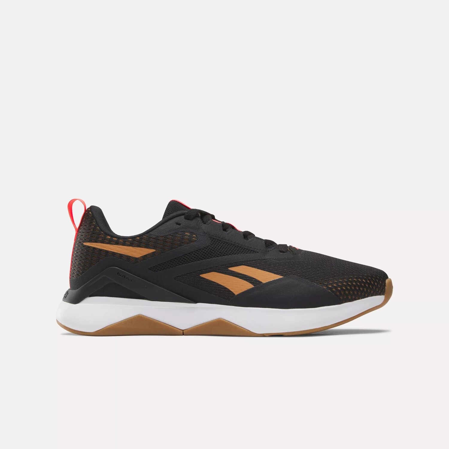 

Кроссовки NanoFlex TR 2.0 Reebok, цвет Core Black / Court Brown / Gum, Черный, Кроссовки NanoFlex TR 2.0 Reebok, цвет Core Black / Court Brown / Gum