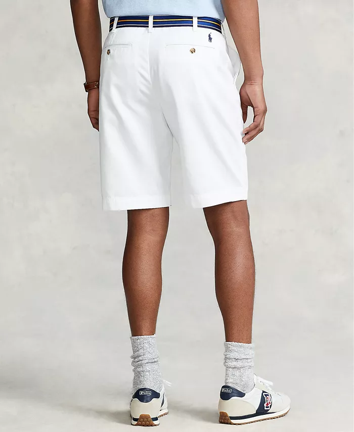 Мужские шорты Relaxed Fit Twill длиной 10 дюймов Polo Ralph Lauren, белый — фото 4