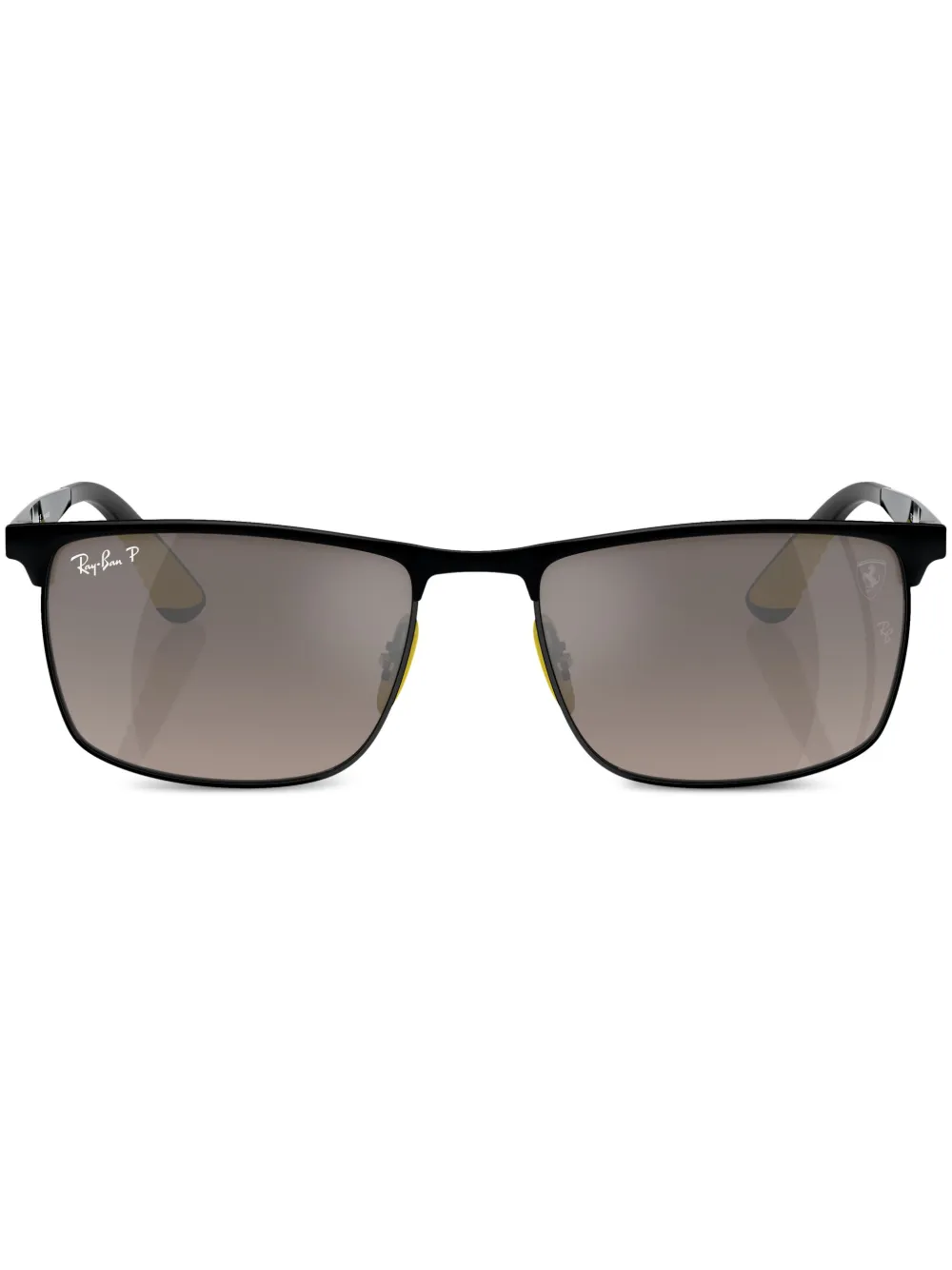 

Солнцезащитные очки с логотипом Chromance Ray-Ban, черный
