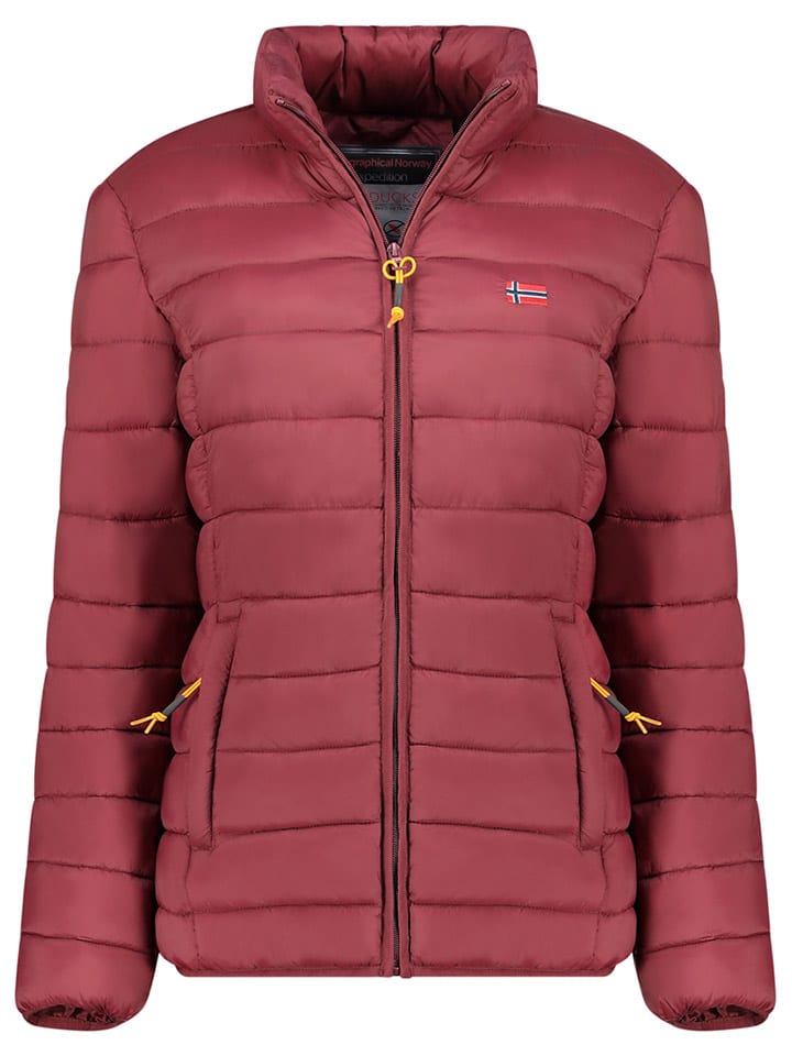 

Стеганая куртка Geographical Norway Steppjacke Atikolor, бордо