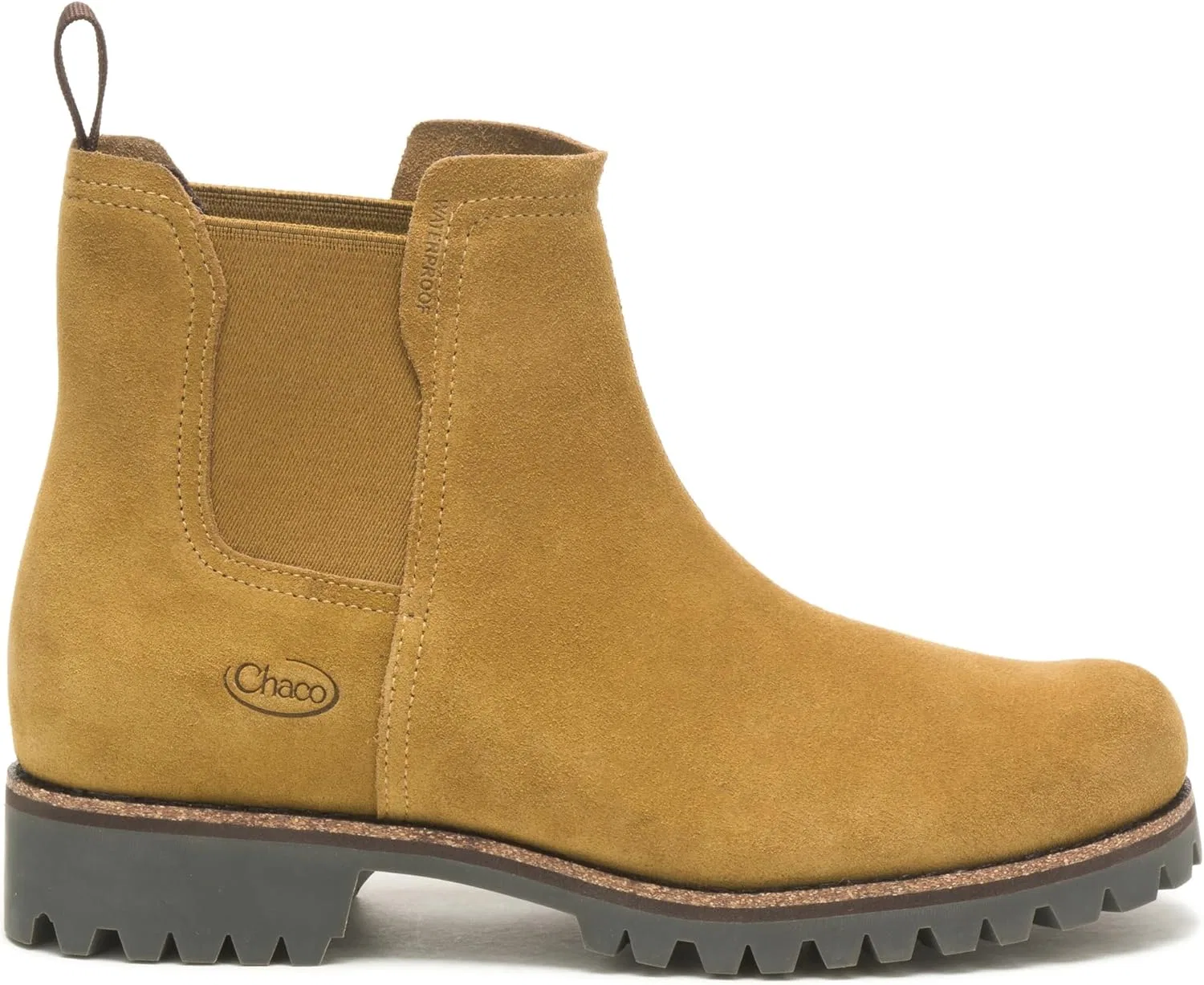 Женские водонепроницаемые кроссовки Chaco Fields Chelsea, Mustard Suede