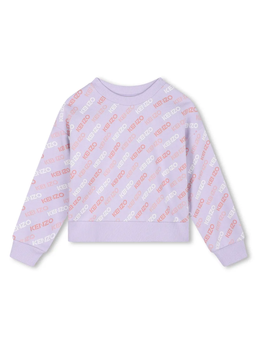 

Толстовка с логотипом Kenzo Kids, фиолетовый