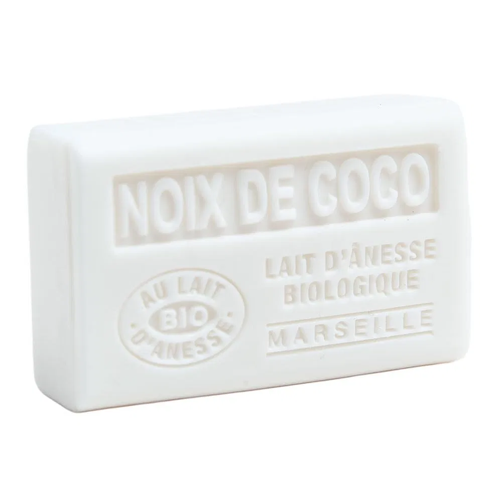 Набор французского мыла Savon de Marseille с ослиным молоком и ароматом кокоса от Label Provence Label Provence Nature — фото 2