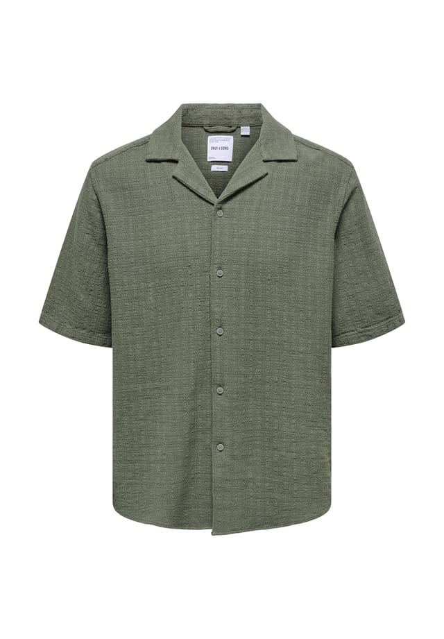 

Рубашка Latham рубашка с коротким рукавом Only & Sons, зеленый