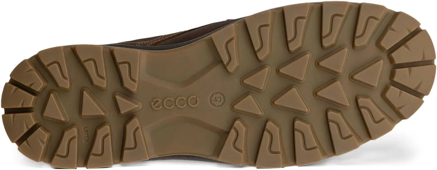 Мужские водонепроницаемые низкие ботинки ECCO Rugged Track с гладким носком, коричневый — фото 4