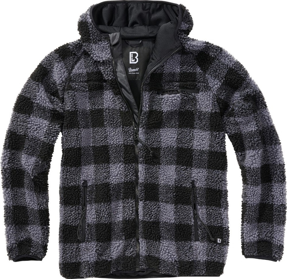 

Куртка Brandit Jacke Teddyfleece Worker Jacket, черный