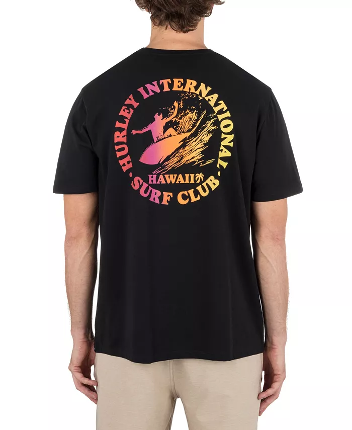 

Мужская футболка с коротким рукавом Surf Club Hurley, розовый