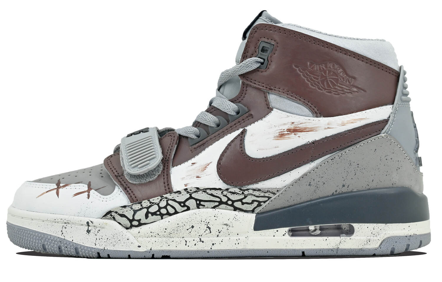 

Баскетбольные кроссовки Legacy 312 Vintage Men High-top Brown/white/grey Jordan