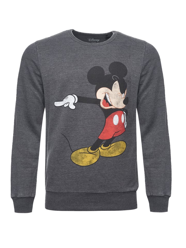 

Толстовка Re:Covered Sweatshirt Disney Pointing Mickey, серый