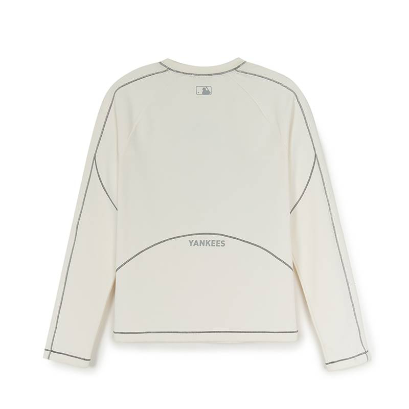 Футболка new york yankees fw25 для детей MLB KIDS, кремовый — фото 2