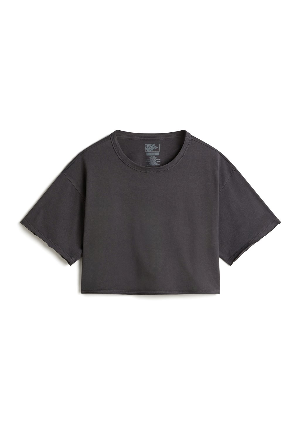 

Базовая футболка RELAXED FIT CROP WASH Vans, черный