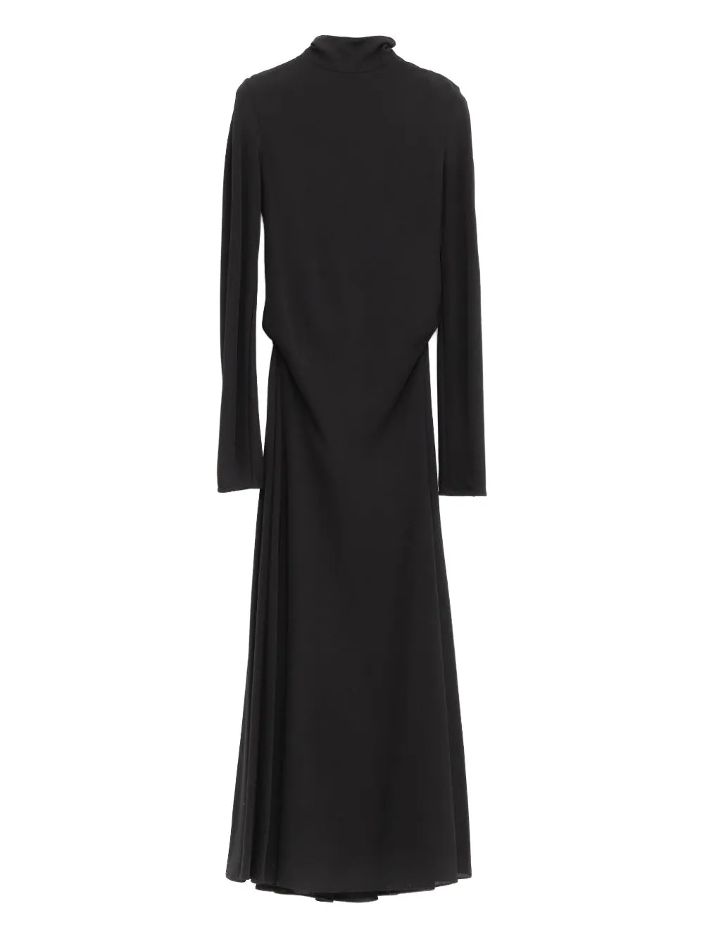 

Макси-платье с вырезом в форме сердца Alaïa, черный