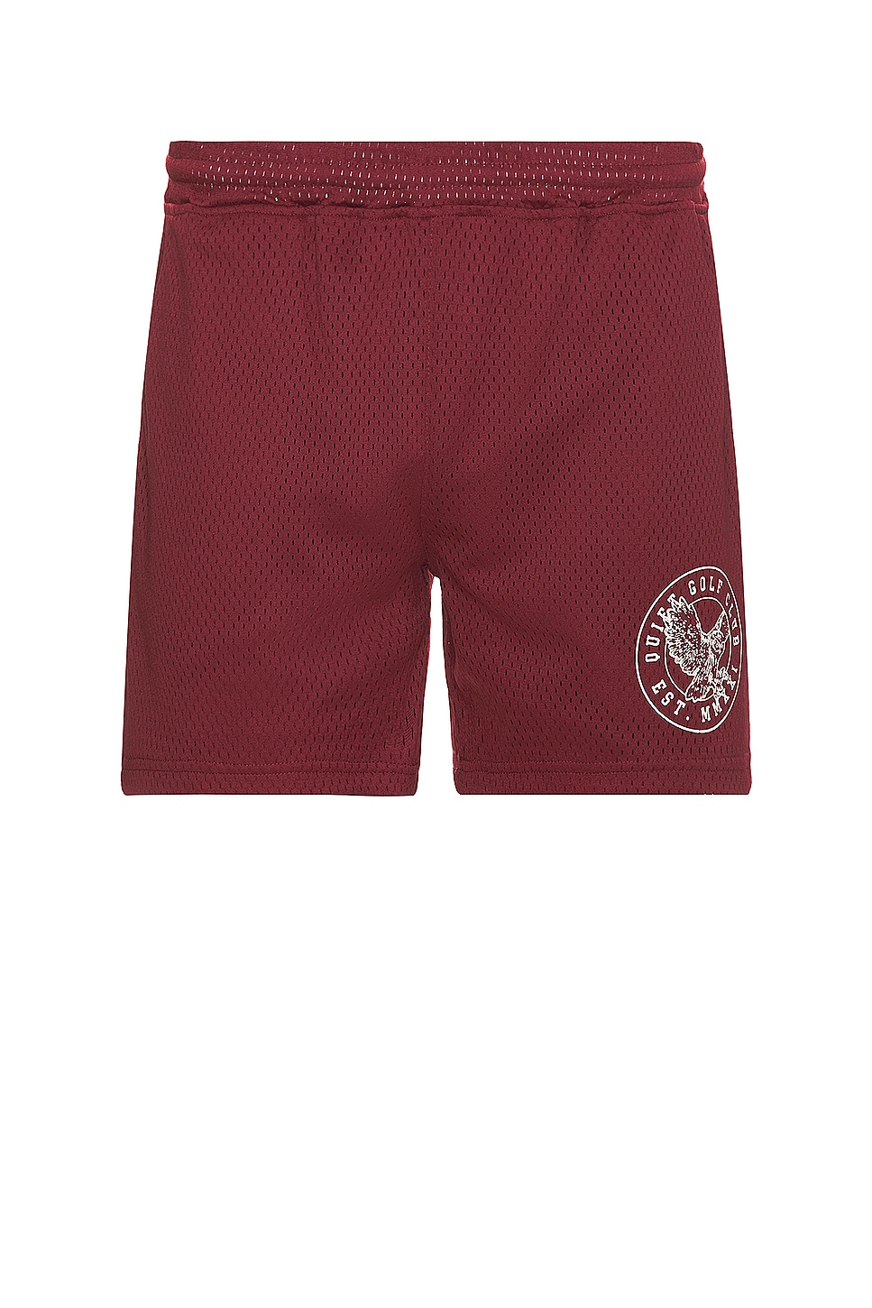 

Сетчатые шорты qgu Quiet Golf, цвет burgundy