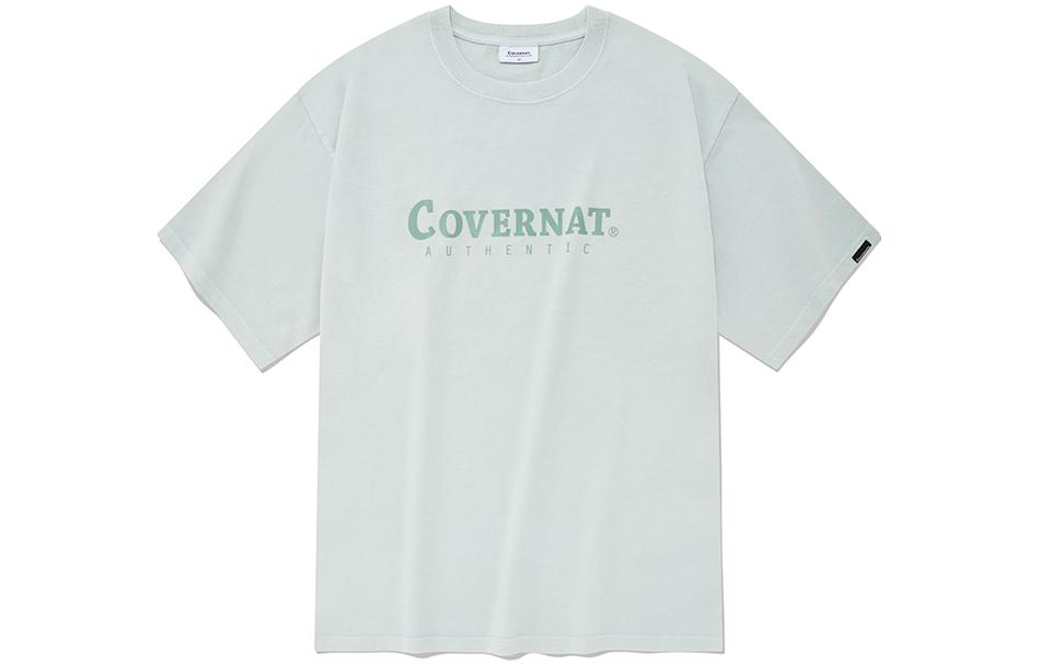 

COVERNAT Футболка унисекс мятная, Зеленый, COVERNAT Футболка унисекс мятная