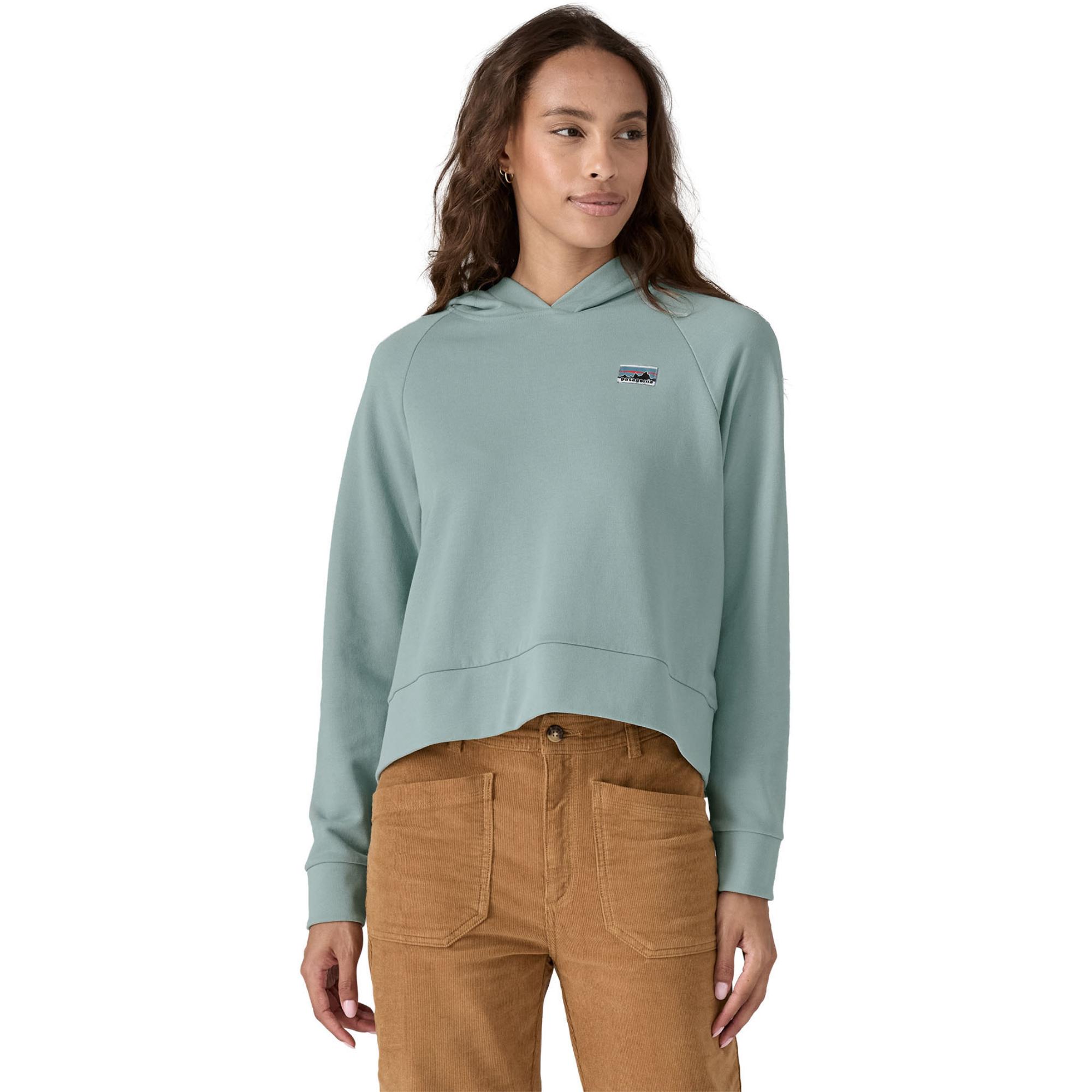 

Женская толстовка из регенерированного органического хлопка Essential Hoodie Patagonia, Thermal Blue