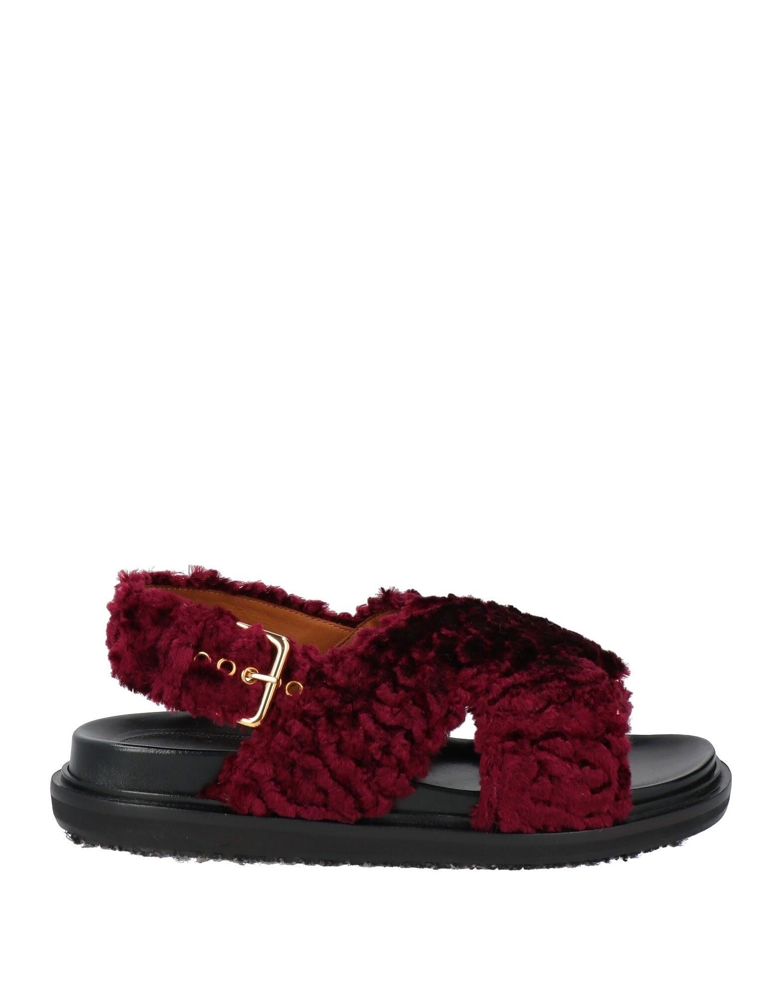 Сандалии Marni, сливовый